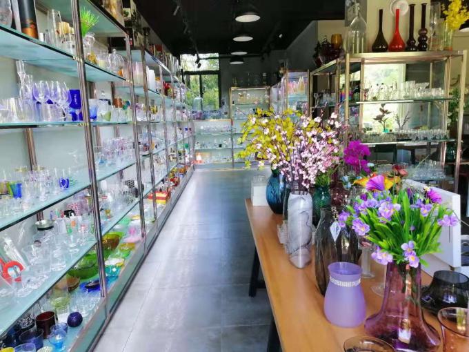 Tricolor Gradiente helado Champaña de vidrio personalizado Color rociado 11