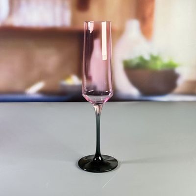 Hand-blow Color Gradient Wine Glass Set High Quality Crystal Wine Glass For Gift For Weeding