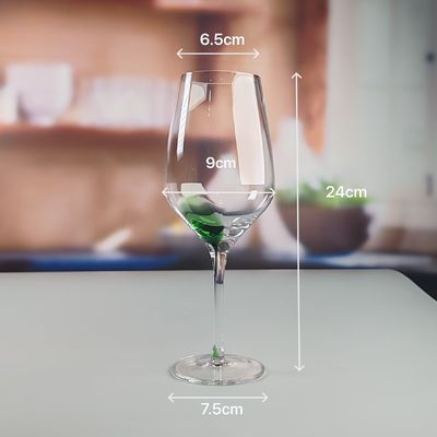 Customized Hand-blow Clear Red Wine Glass Martini Glass For Party