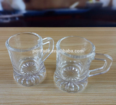 Customize Unique Shot Glasses , Mini Shot Glasses With Embossed Bottom