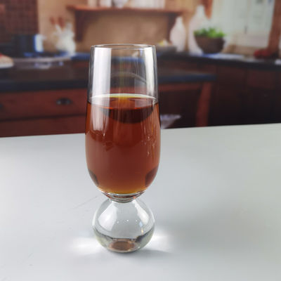 Ball Stemmed Lead Free Crystal Highball Tumblers For Champagne