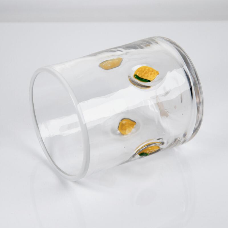 calidad Vaso de cristal sin plomo soplado a mano de 400 ml - Vaso versátil para whisky, zumo y café fábrica