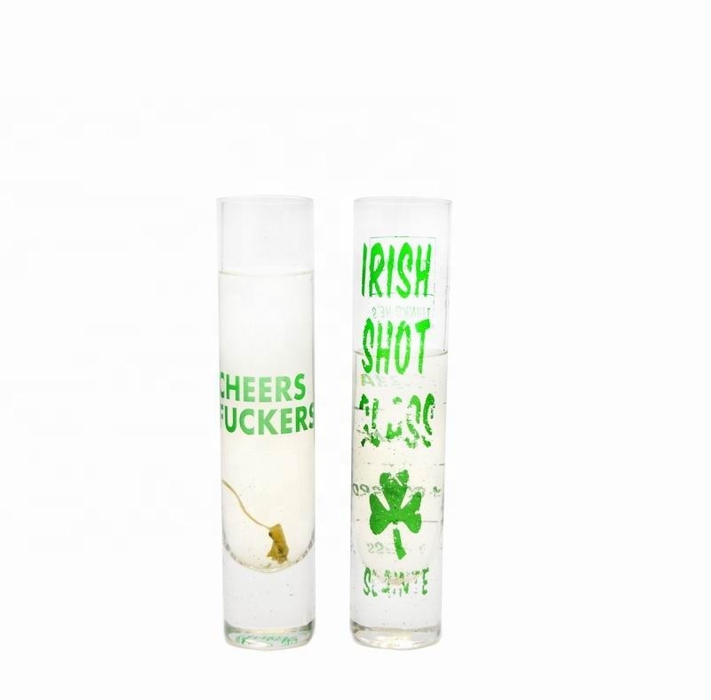 calidad Ventosas largas y brillantes de cristal con color fábrica