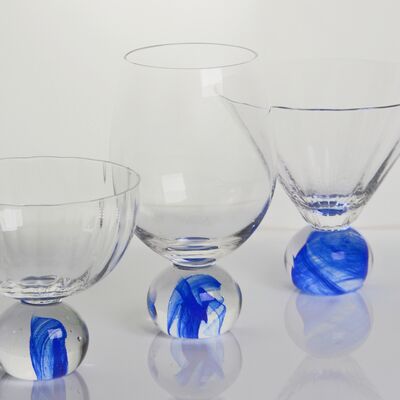 calidad Elegante conjunto de cristal de cristal de cristal de vino de nube azul ideal para restaurantes Hoteles Bares y servicios de catering que proporcionan una claridad y estilo superiores fábrica
