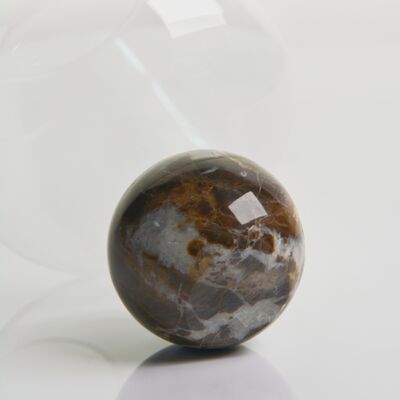 calidad Base de esfera de mármol Cristal de vidrio de vino Conjunto de cristal ultra claro soplado a mano con elegancia de piedra natural Ideal para reuniones diarias y especiales fábrica