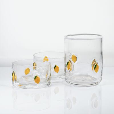 calidad Vaso de cristal sin plomo soplado a mano de 400 ml - Vaso versátil para whisky, zumo y café fábrica