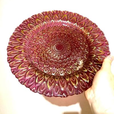 calidad Plataformas de cargador de vidrio para bodas fábrica