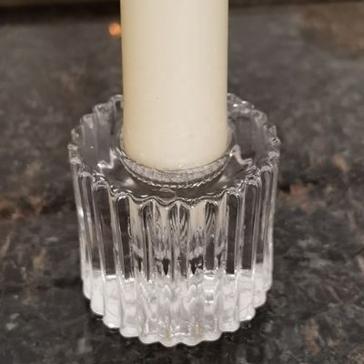 calidad Estand de velas de cristal mini grabado para eventos especiales fábrica