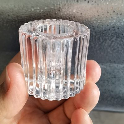 calidad Estand de velas de cristal mini grabado para eventos especiales fábrica