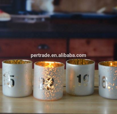 calidad Candeladores de vidrio mate electrolibrado con patrón Morden fábrica