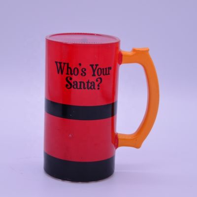 calidad Tazas de cerveza de vidrio pintadas a mano fábrica