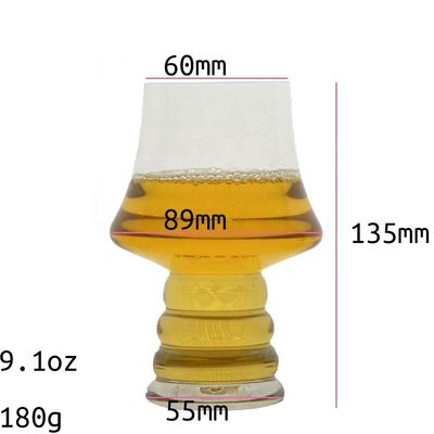 calidad 320 ml de vaso de cerveza artesanal soplado a mano fábrica