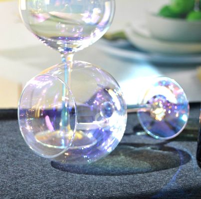 calidad Globo de color del arco iris gigante forma 23 Oz Ventosas de cristal de vino fábrica