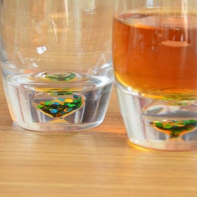 calidad Vidrios de whisky de fondo pesado de cristal fábrica