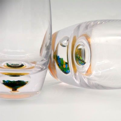 calidad Vidrios de whisky de fondo pesado de cristal fábrica