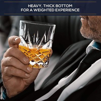 calidad Vidrieras de whisky sin plomo, de 10 onzas, vidrieras de whisky. fábrica