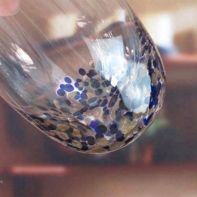 calidad Vidrio de fondo de piedra de oro SGS 300 ml Vidrio de whisky hecho a mano fábrica