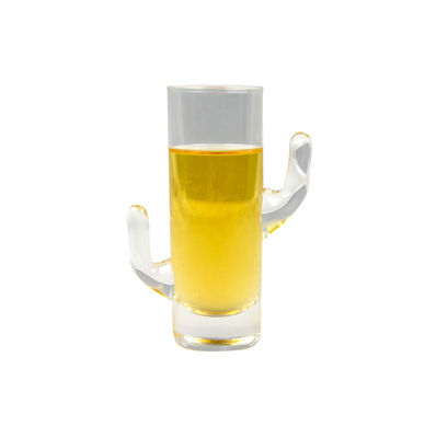 calidad Las favores de la boda Cristal 2 Oz Cactus Tequila Vaso de Shot fábrica