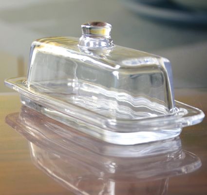 calidad Placas de cargador de vidrio de pastel rectangular con cubierta fábrica