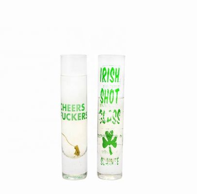 calidad Ventosas largas y brillantes de cristal con color fábrica