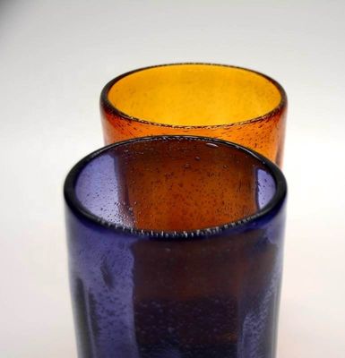 calidad Vidrios de cóctel de cristal de burbuja de pared más gruesa fábrica