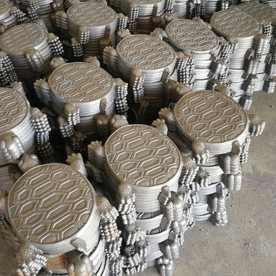 calidad La tortuga de metal piedra escalera de hierro fundido artesanía para el jardín fábrica