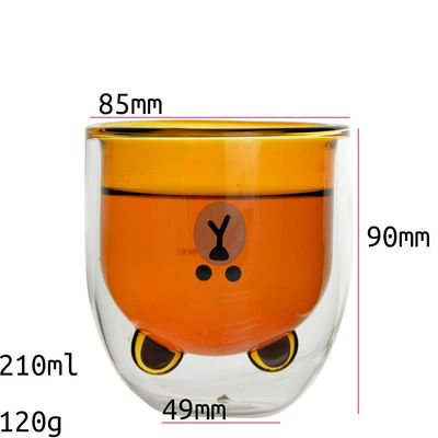 calidad Pooh Bear Doble de pared de vino Tumbler fábrica