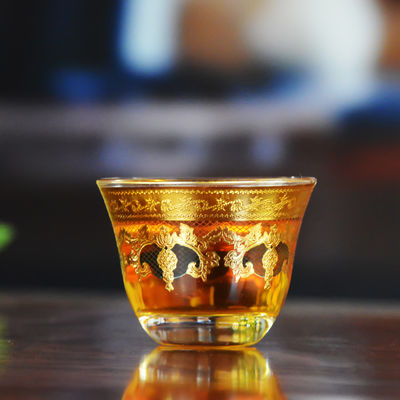 calidad Ventosas de alta gama de lujo de oro decorado con decoración fábrica