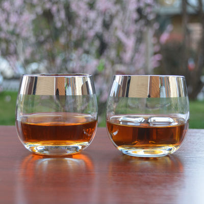 calidad Vidrieras con borde plateado con iones de platino fábrica