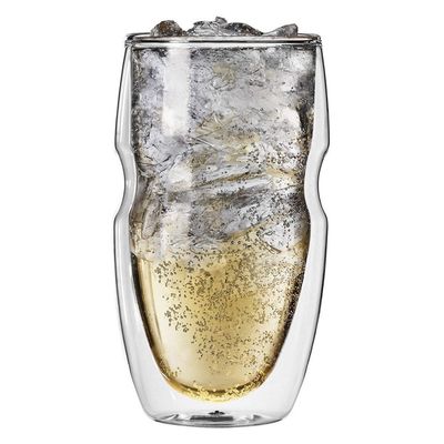 calidad Personaliza las copas de borosilicato de doble pared fábrica