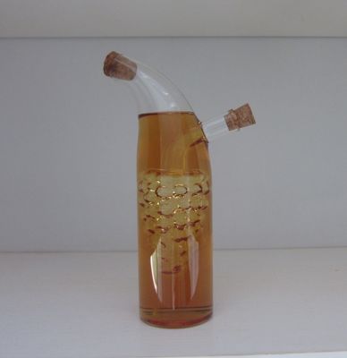 calidad Envases de vidrio de doble capa en forma de uva con tapa para aceite fábrica