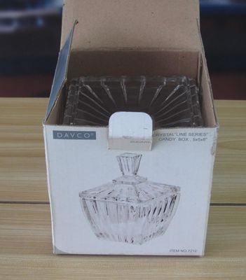 calidad Barras de cristal de almacenamiento para dulces fábrica