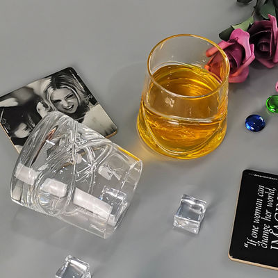 calidad Diseño de arco incrustado Vidrio de whisky hecho a mano fábrica