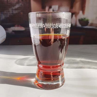 calidad Gafas de cerveza artesanal con logotipo de círculo fábrica