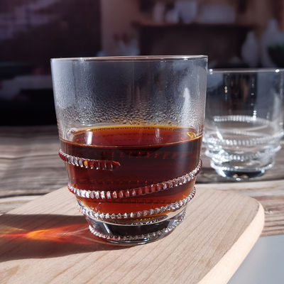 calidad Creativo de cáñamo cuerda de enrollamiento tumbler vasos de bebida libre de plomo fábrica